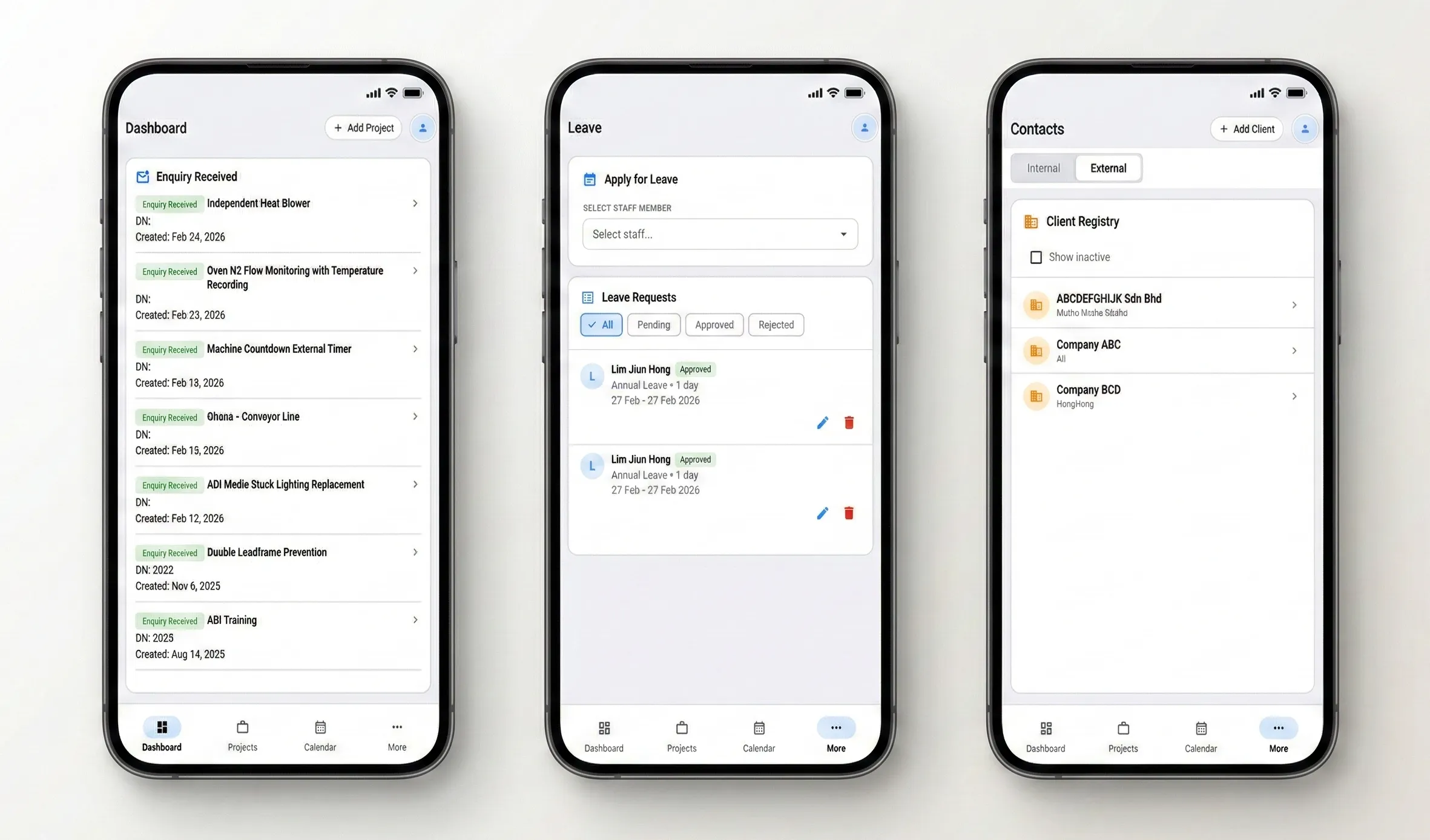 Project Management App