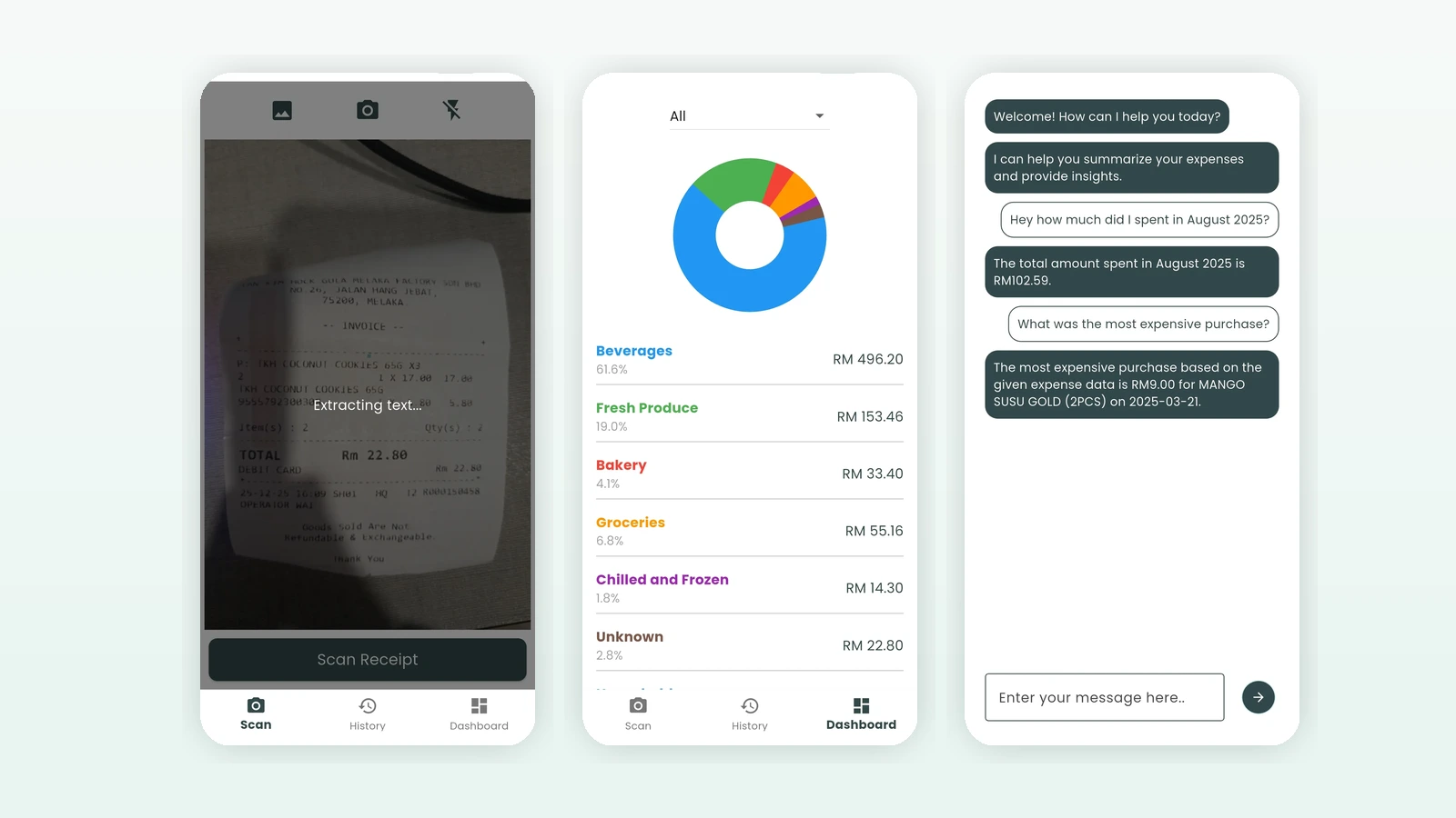 Smart Expense Tracker App project preview